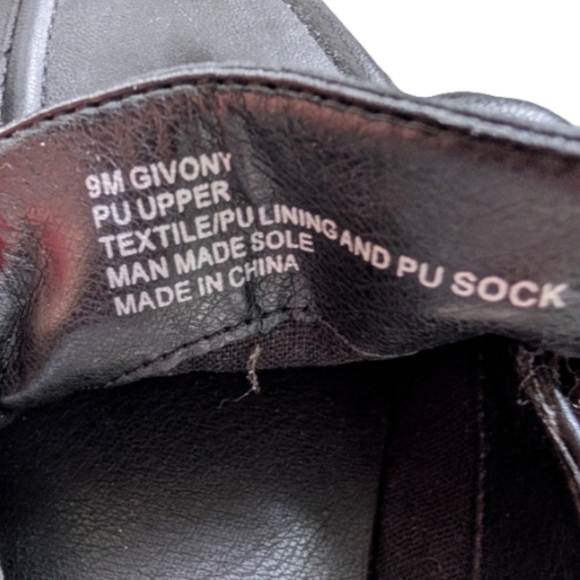 Dolce Vita Giovany Black Leather Braided Mule Slides Flats Designer Shoes - Picture 7 of 9